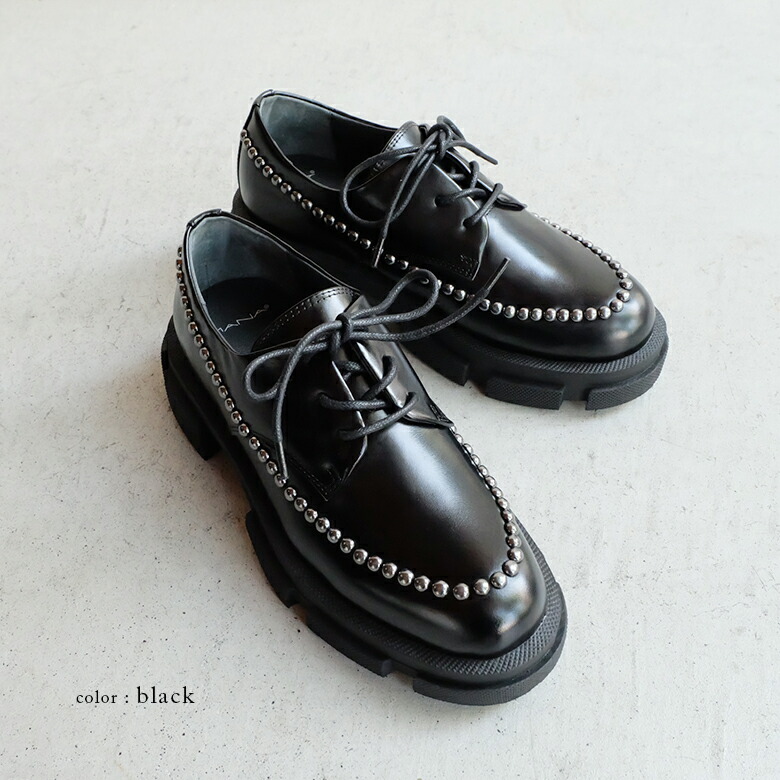 楽天市場】MANA マナ レディース スタッズ・レースアップシューズ 厚底