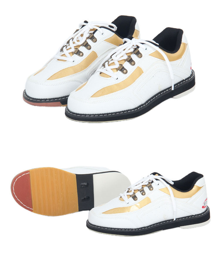 楽天市場】ボウリングシューズ ボウリング用品 ホワイト ゴールド 男女