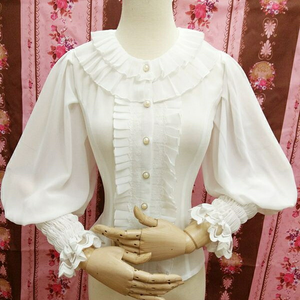 楽天市場】ロリータ レディース レース ブラウス シャツ クリスマス