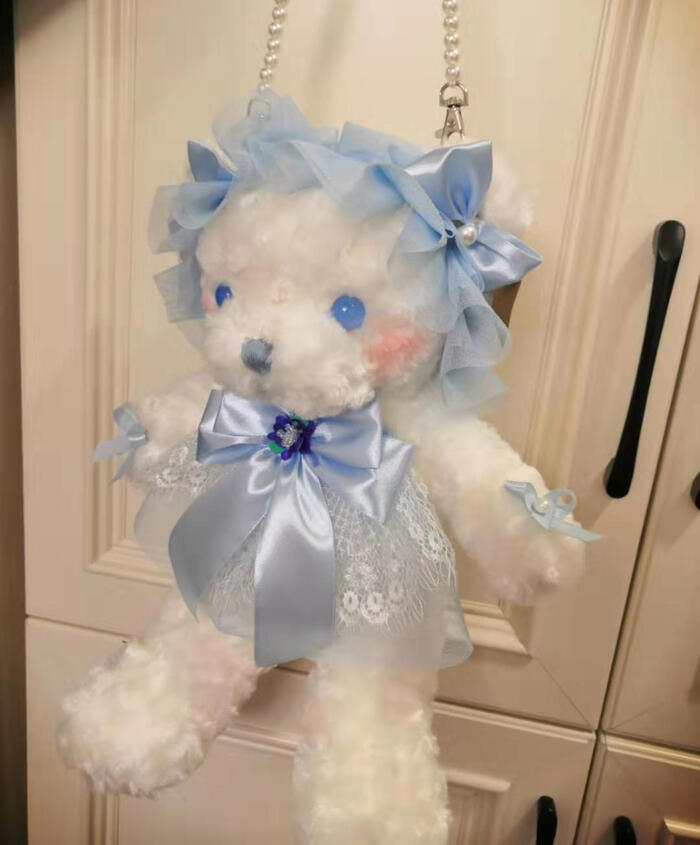 楽天市場】バッグ ロリータ ポシェット ぬいぐるみ テディベア Lolita