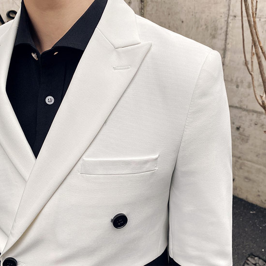 楽天市場】ダブルスーツ メンズ ホストスーツ バイカラースーツ スリム