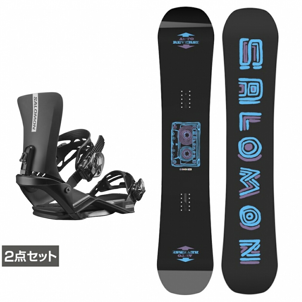 楽天市場】サロモン OWEN ＆ RHYTHM Black 板＋ビンディングセット