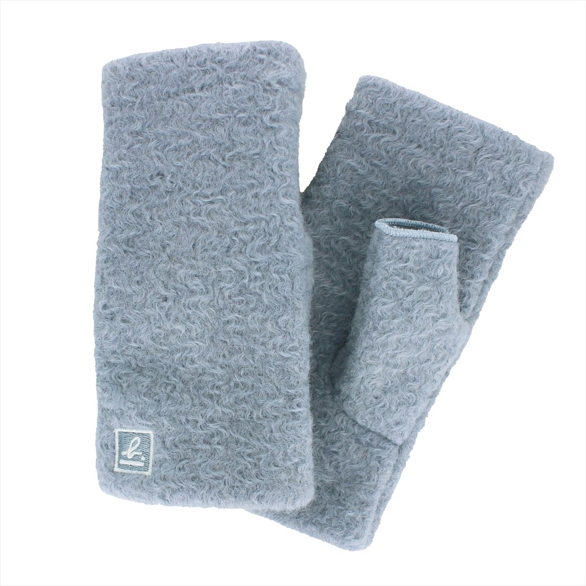 楽天市場】手袋 指なし（カラーブルー）（レディース手袋｜手袋