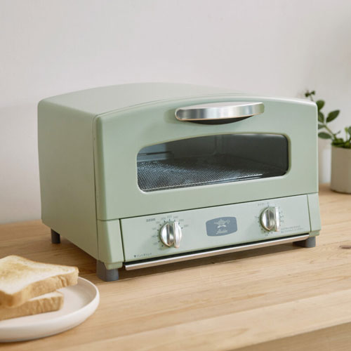 楽天市場】アラジン グラファイトトースター 2枚焼き グリーン AET