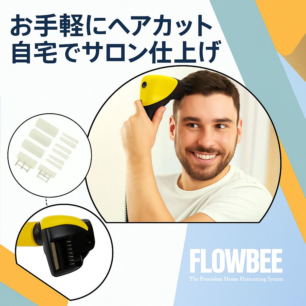 楽天市場】Flowbee ヘアカットシステム ヘアカットツール 家庭用散髪