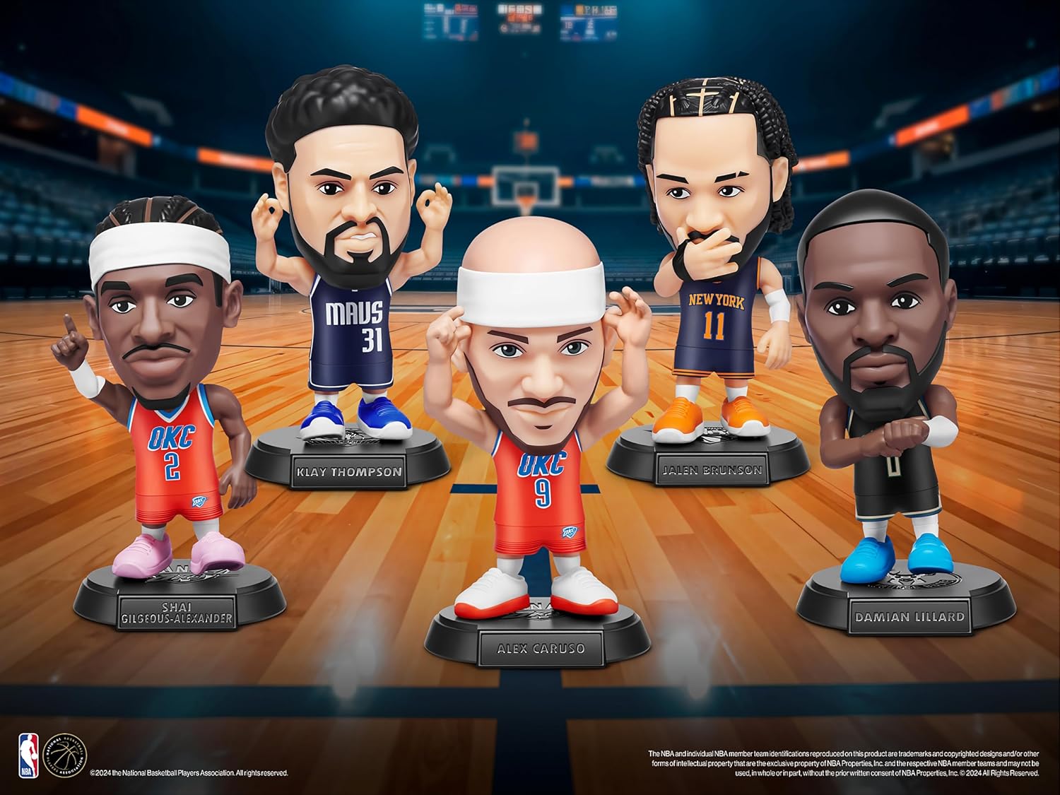楽天市場】ZURU 5 Surprise NBA Ballersシリーズ2 NBAライセンス商品