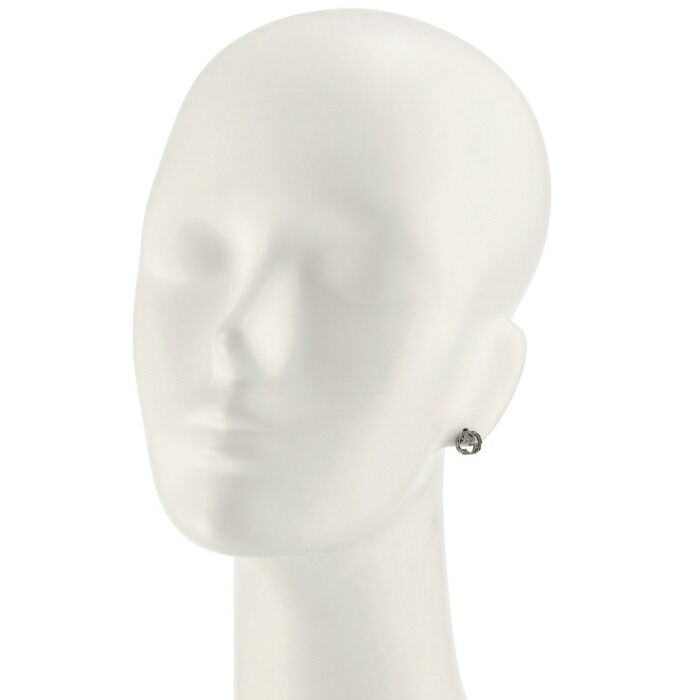 楽天市場】グッチ GUCCI スタッドピアス インターロッキングG エン