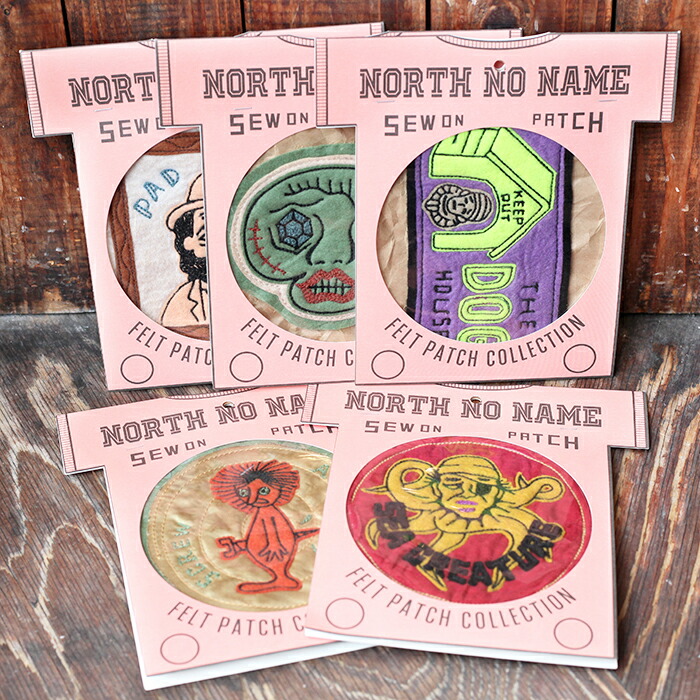 楽天市場】NORTH NO NAME ノースノーネーム / 「NNN FELT - PATCH