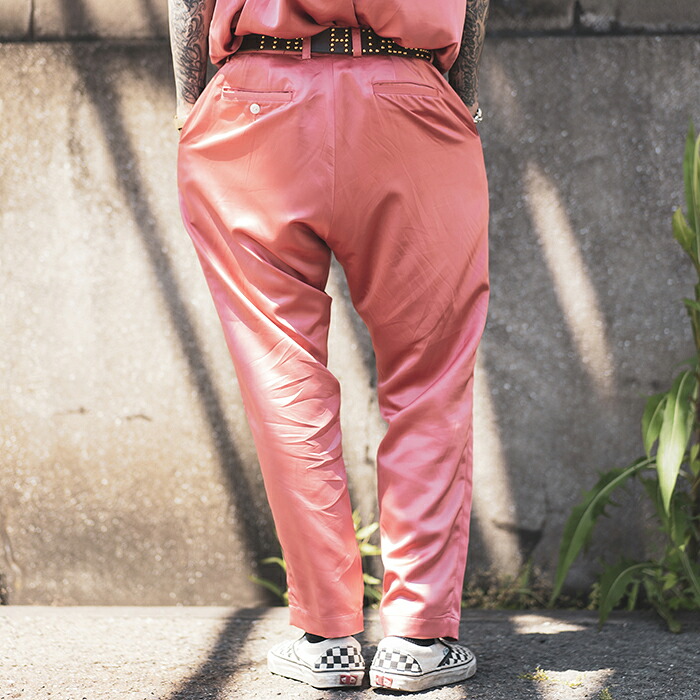 楽天市場】NASTOYS ナストイズ / 「Satin Long Pants / P.ORANGE