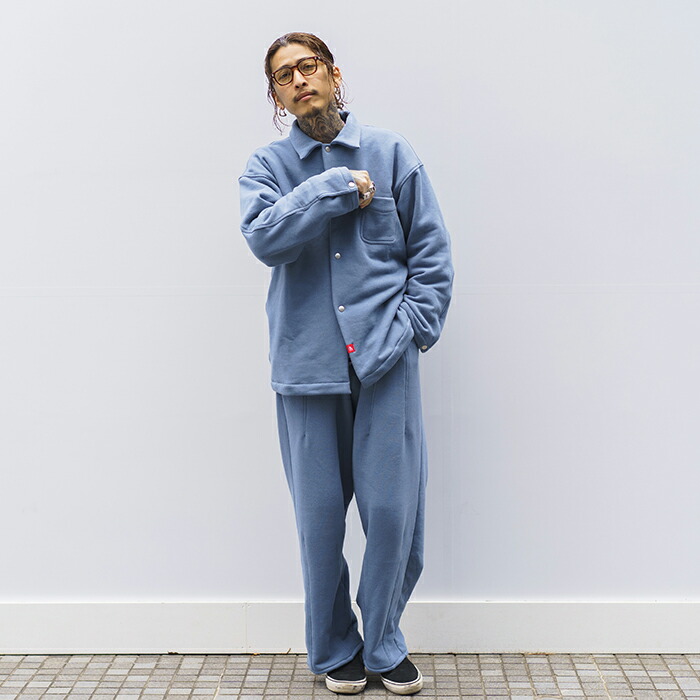 楽天市場】NASTOYS ナストイズ / 「Over Sweat Pants / BLUE