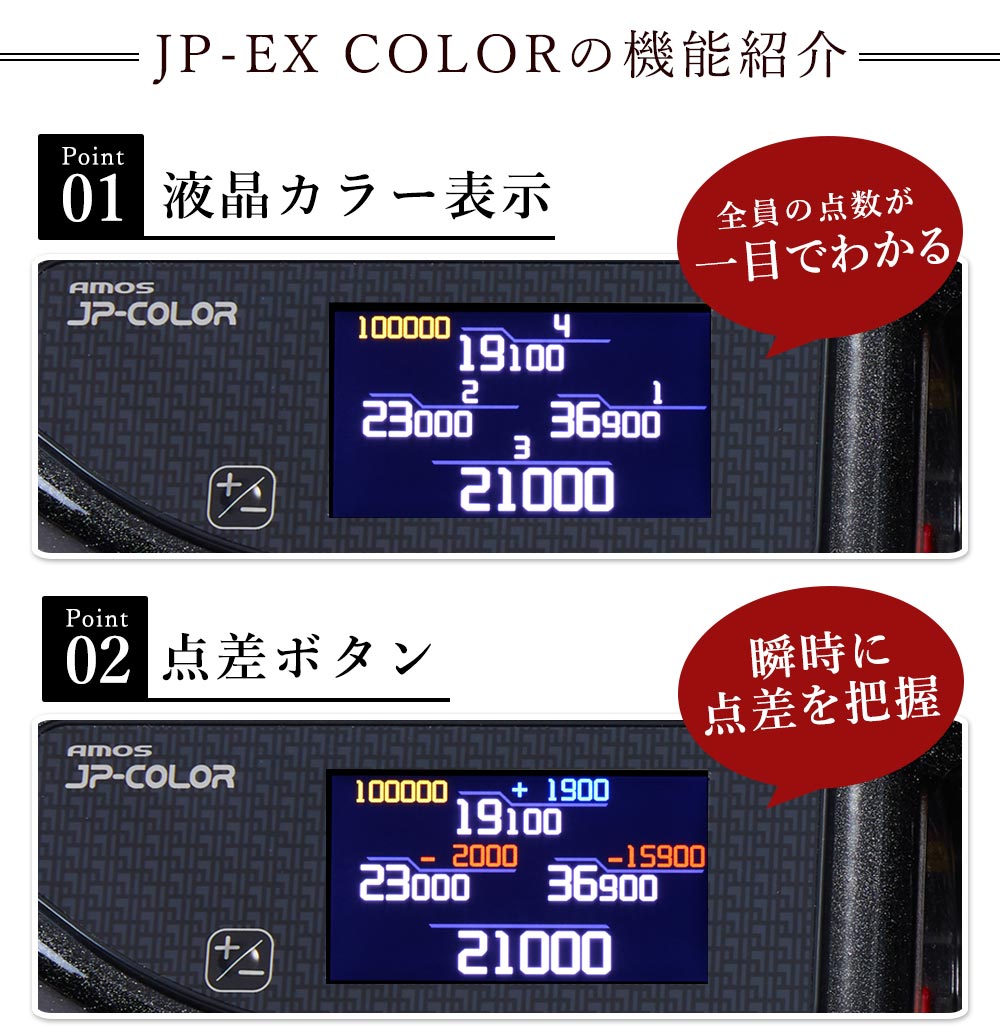 楽天市場】全自動麻雀卓 液晶表示 JP-EX COLOR折りたたみタイプ 28mm