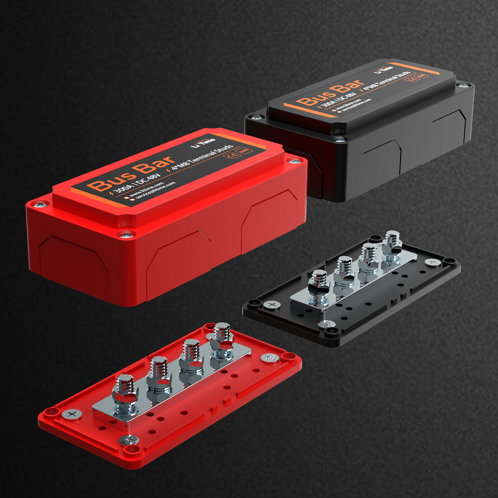 楽天市場】LiTime 300A バスバー ターミナルブロック DC 12V-48V 高