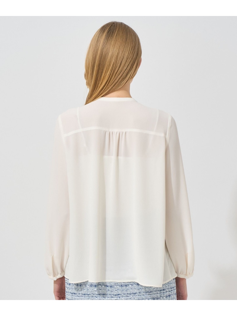 楽天市場】【Eternal Line 2025】ジョーゼットカラミラッフル ブラウス