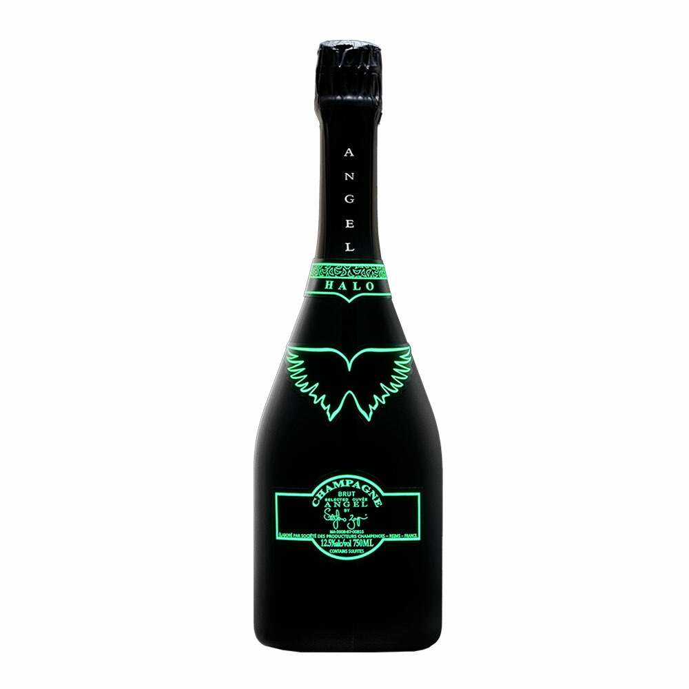 楽天市場】【公式限定ラッピング】ANGEL CHAMPAGNE NV Brut HALO Green