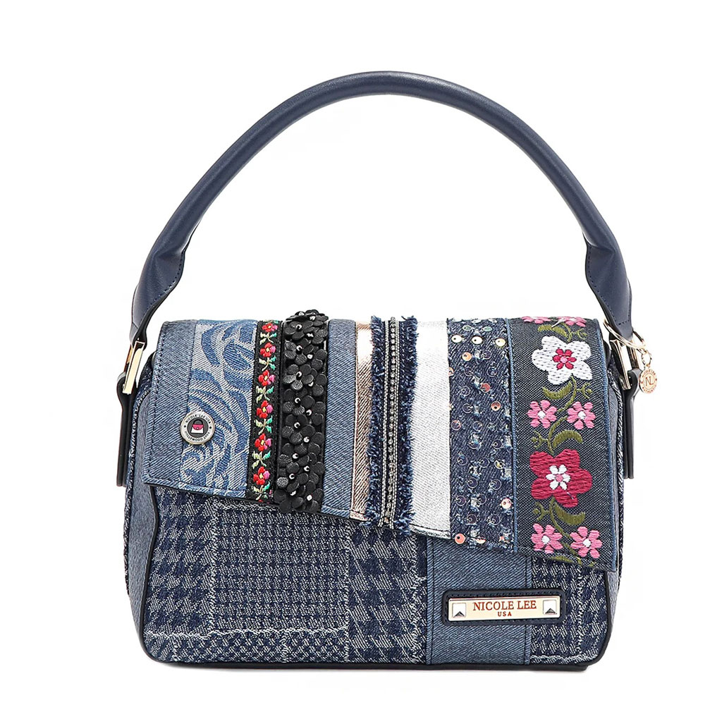 楽天市場】数量限定 NICOLE LEE ニコールリー JS17044 パッチフラワー