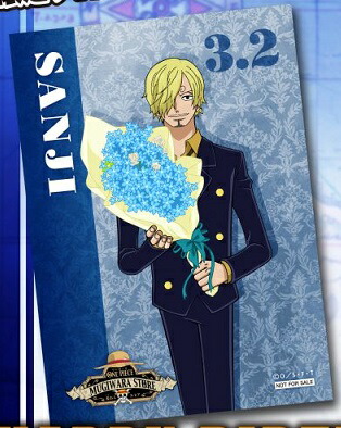楽天市場】ワンピース ONE PIECE サンジ 誕生日記念 特典 ブロマイド