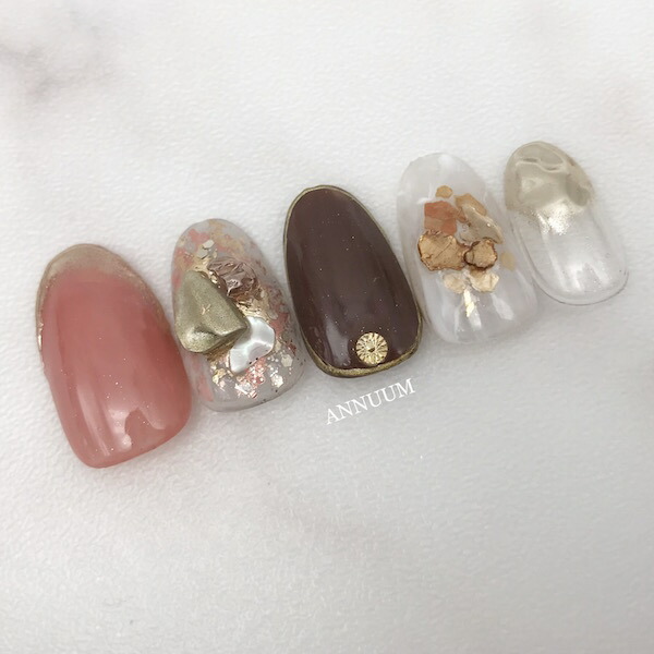 楽天市場】【☆アンティークで1番☆】ネイルパーツ[メタルシェル