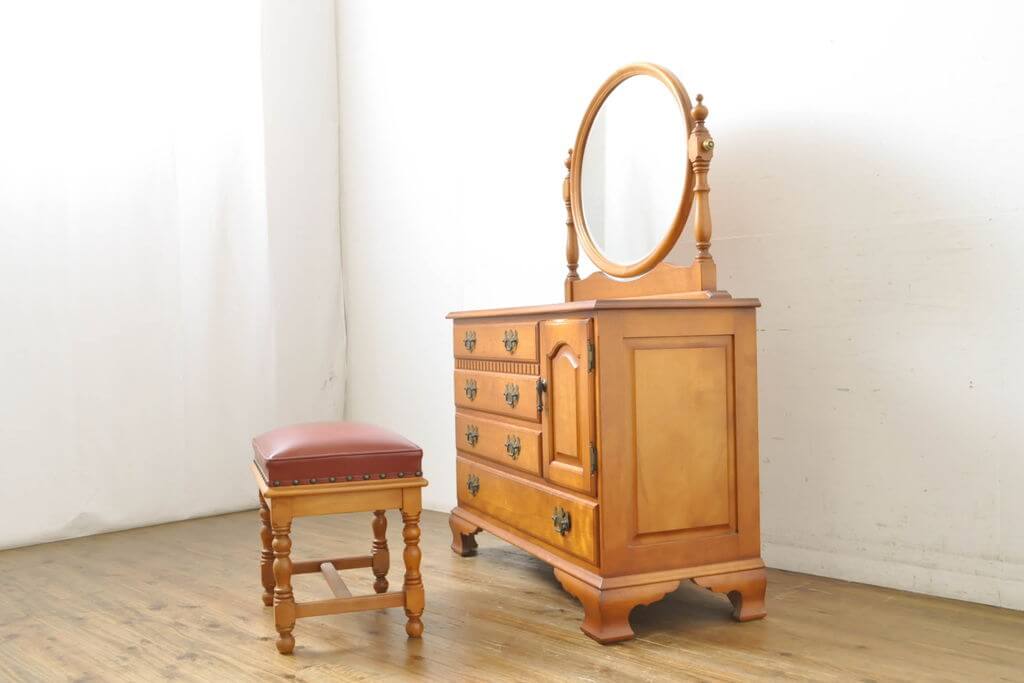 楽天市場】【中古】☆事前問合せ必須☆ ドレッサー&スツールセット