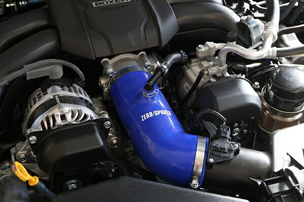 楽天市場】ZERO/SPORTS ゼロスポーツ エアインテークホース ブルー