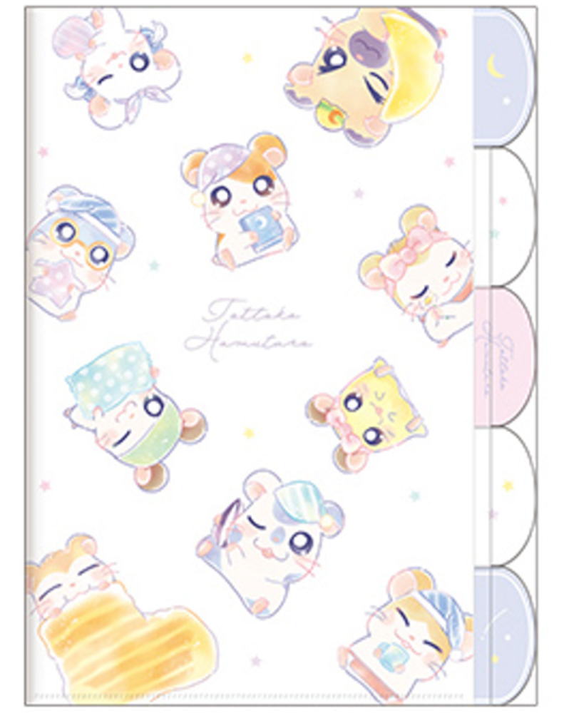 楽天市場】とっとこハム太郎 5インデックスクリアファイルすかぴー