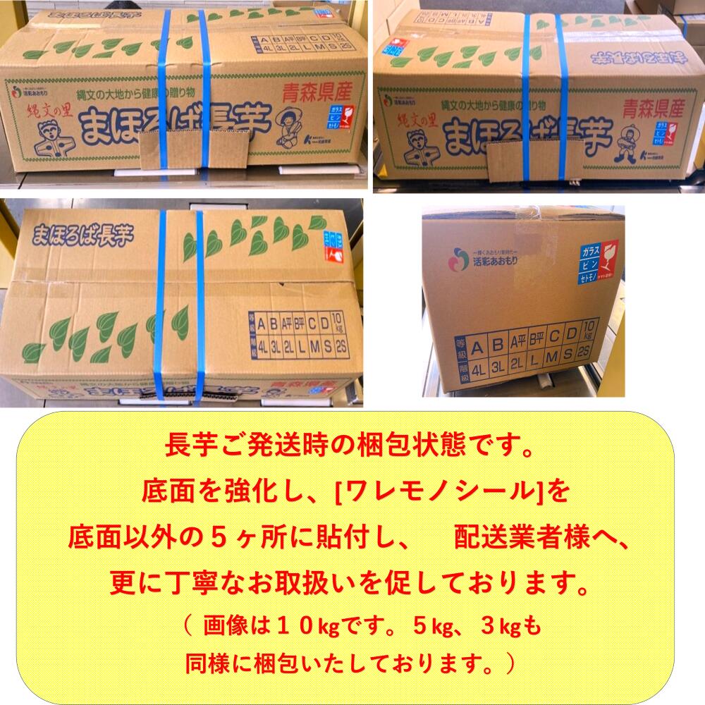 楽天市場】青森県産 長芋 5Kg（ 3L〜4Lサイズ /4〜5本入り