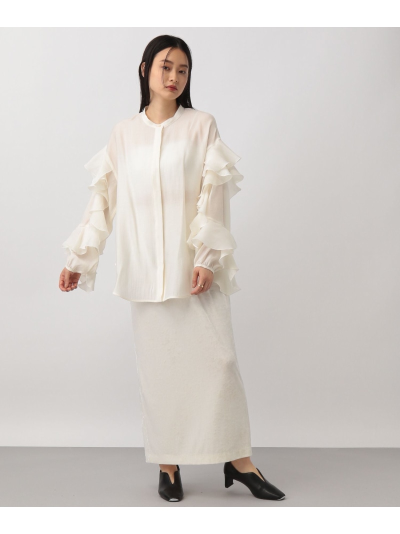 楽天市場】【セレモニー】フリルスリーブブラウス A part by アパート