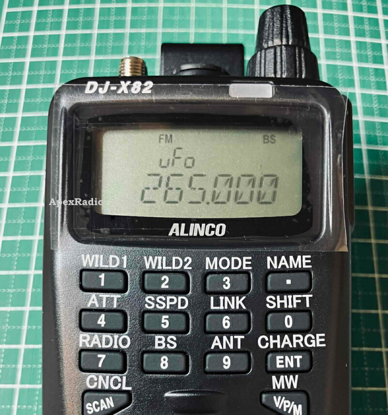 楽天市場】【受信改造済】 DJ-X82A レシーバー 