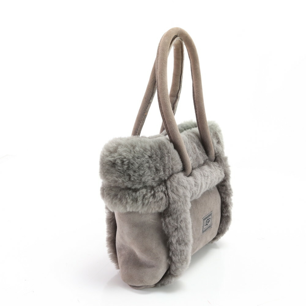 楽天市場】UGG アグ ムートン ファー レザー トート バッグ 肩掛け