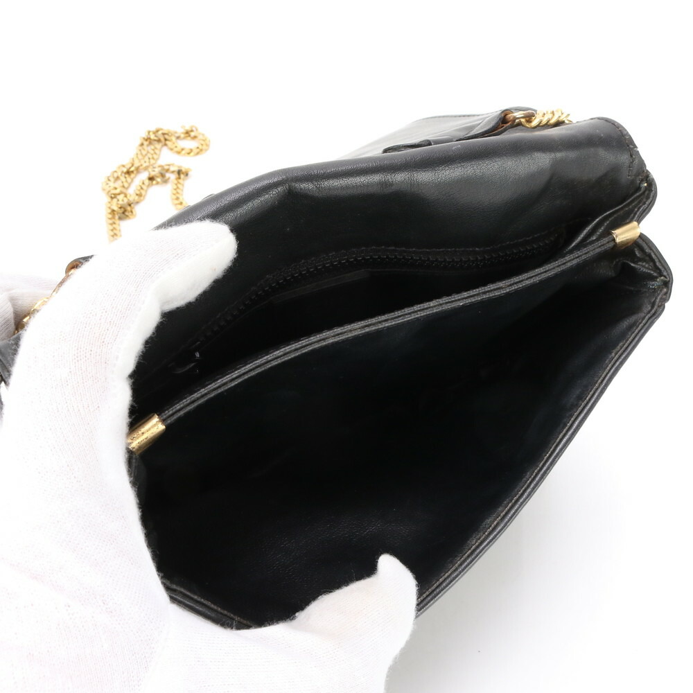 楽天市場】美品 ヴィンテージ セリーヌ トリオンフ チェーン レザー