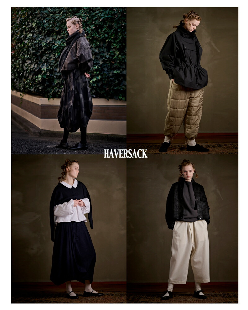 楽天市場】セール【50%OFF】HAVERSACK ハバーサック コットン アズマ裏