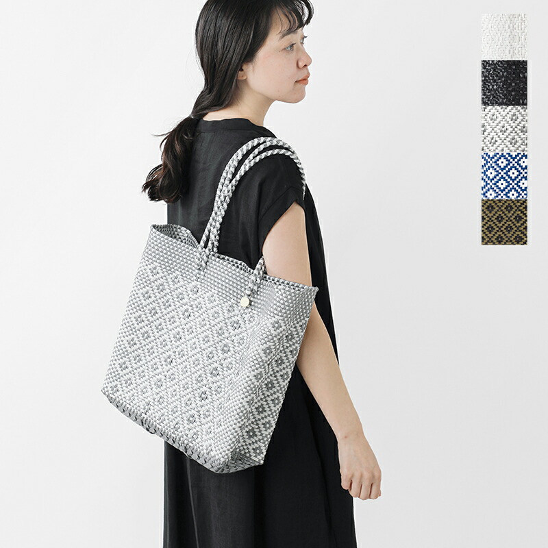 楽天市場】Letra レトラ メルカドバッグ ロングハンドル Mサイズ