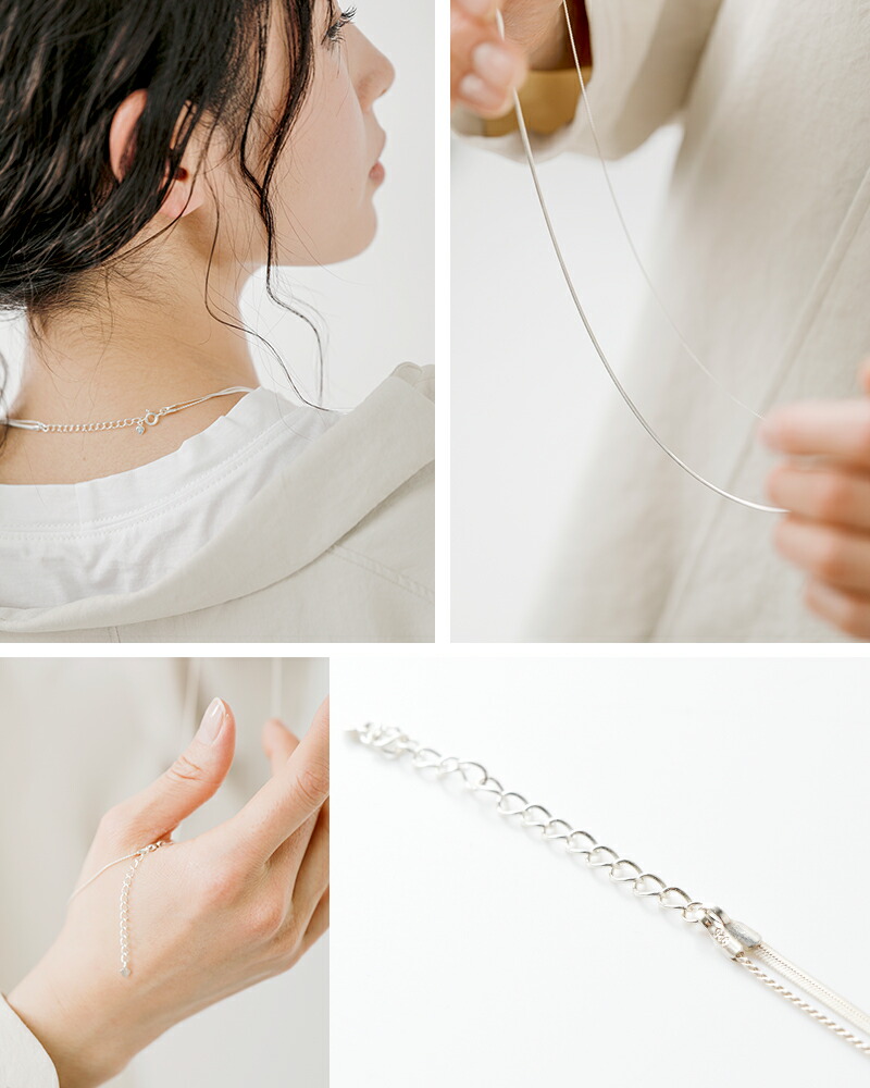 楽天市場】aura オーラ シルバー925 マット スネーク ネックレス “matt