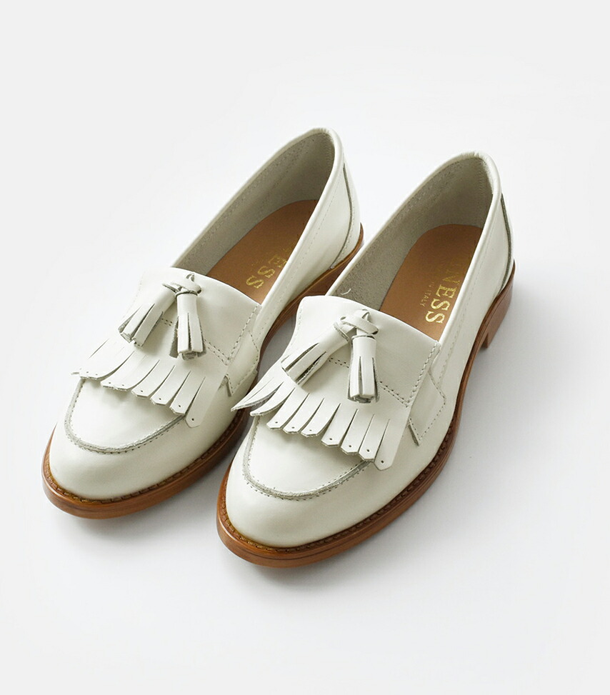 楽天市場】eness エネス レザー キルト タッセル ローファー 1110-pe