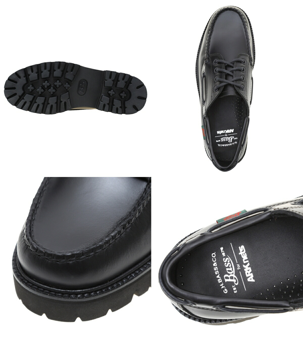 楽天市場】[送料無料]G.H.Bass : 別注 RANGER MOC - smooth leather