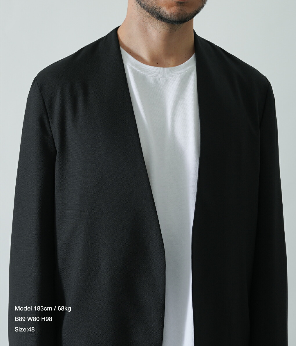 楽天市場】[送料無料]Maison Margiela : NO COLLAR JACKET : S50BN0447