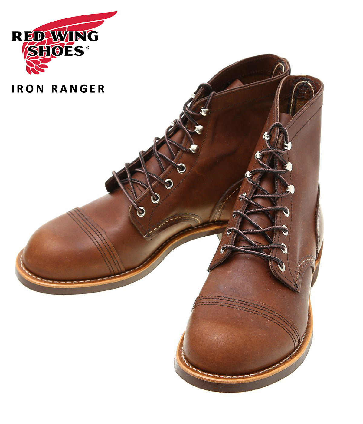 楽天市場】[送料無料]RED WING : IRON RANGER No.8111 : 8111[STD][D