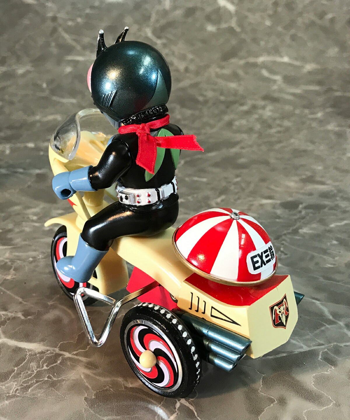楽天市場】EX三輪車 【仮面ライダー旧1号 Bタイプ】 : A-TOYS 楽天市場店