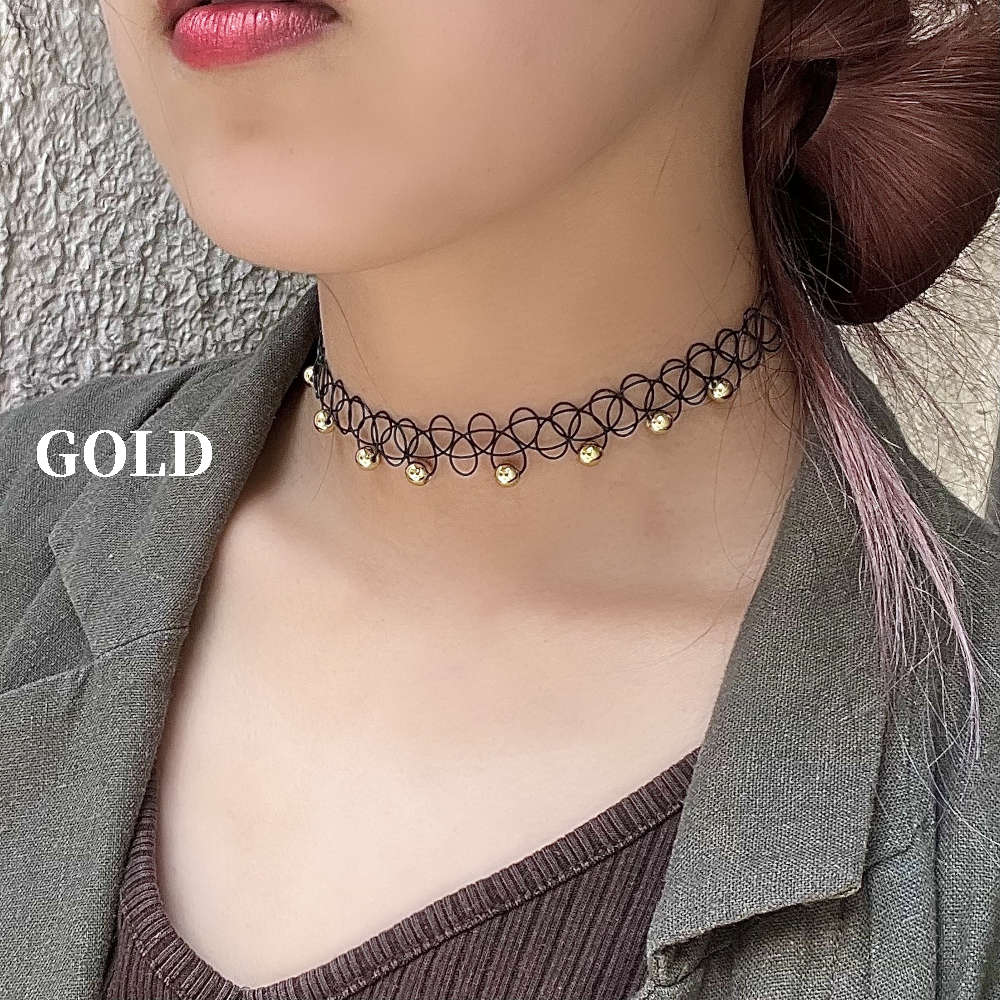 トロールビーズ レザーチョーカー ネックレス ブレスレットにも可能