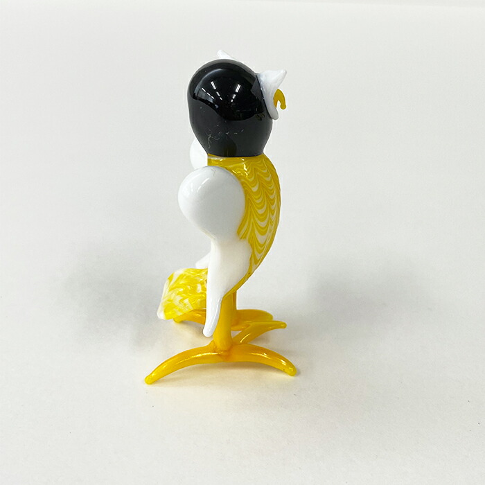 楽天市場】ベネチアングラス フクロウ 置物 イタリア製 ムラーノ島