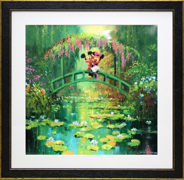 ジェームス・コールマン Disney秋の風景 油彩画 ジェームス・コールマン Disney秋の風景 油彩画