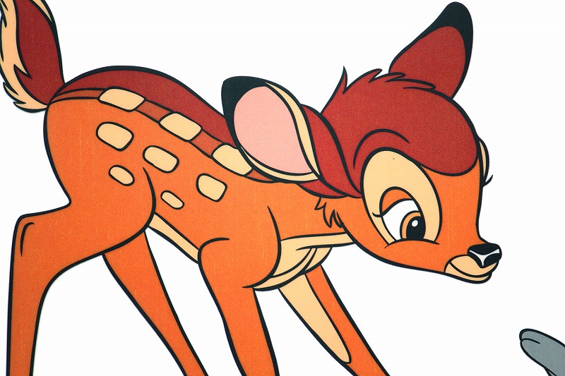 楽天市場】【レビュー特典付き】ディズニー セル画「バンビ&とんすけ