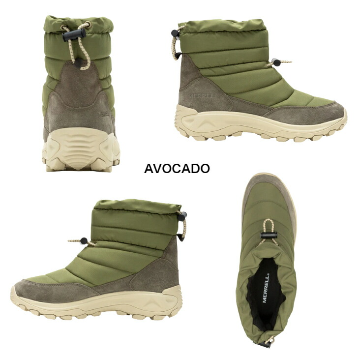 楽天市場】MERRELL WINTER MOC ZERO TALL J005609-BLACK J005611-CAMEL