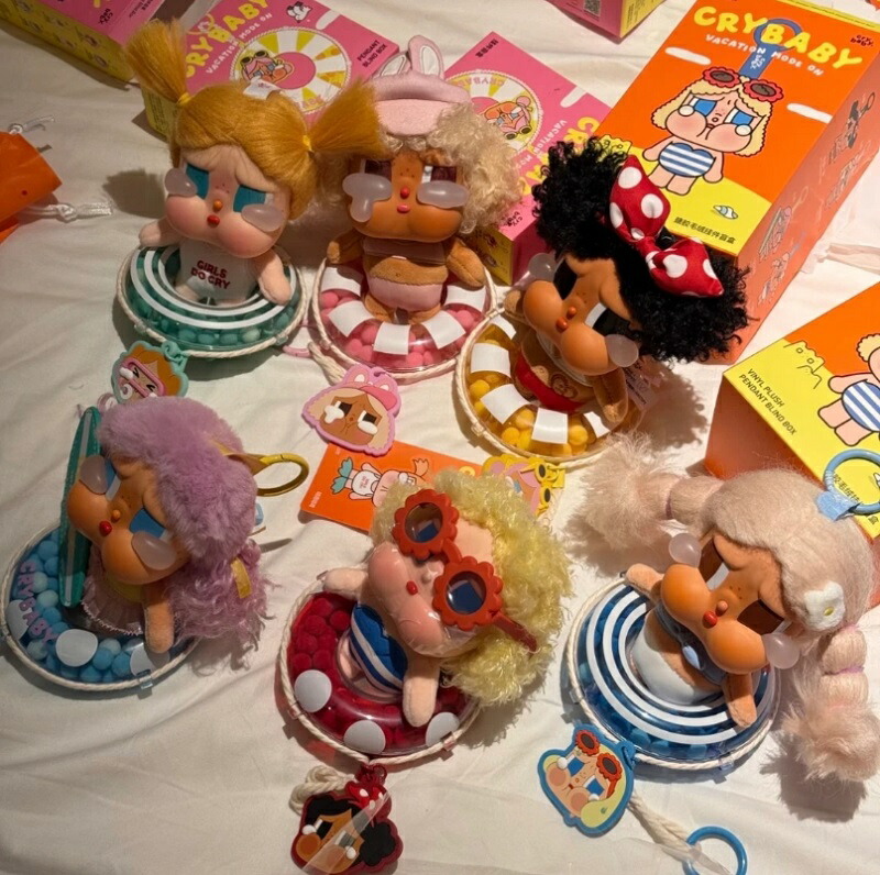 楽天市場】☆正規品☆ Pop Mart Crybaby Vacation Mode On Series