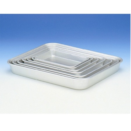 楽天市場】アカオ アルミ標準バット 7号 189×132mm 角型 浅型 調理用