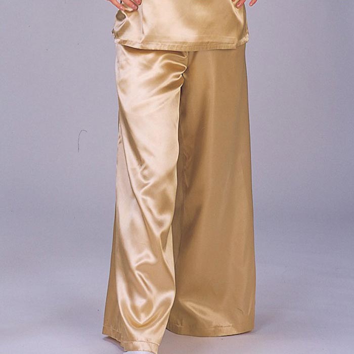 楽天市場】サテン ワイド パンツ ゴールド o膝7981 よさこい 祭り 衣装