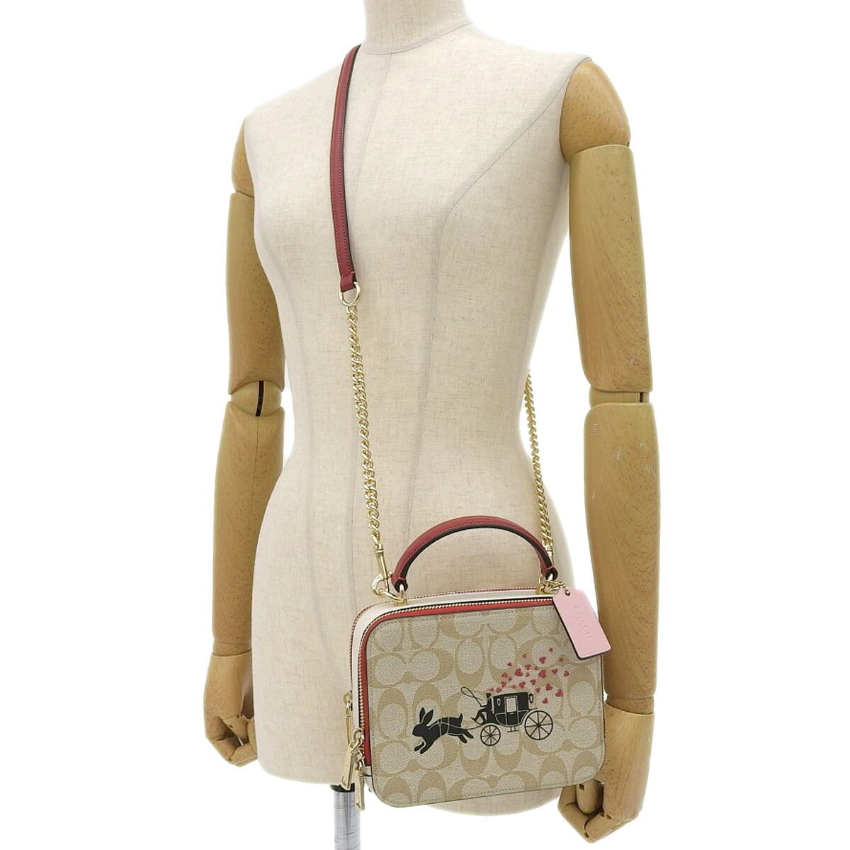 楽天市場】【COACH】 コーチ 干支コレクション うさぎ柄 クロスボディ