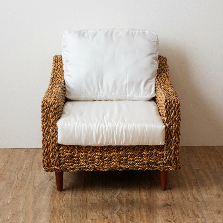 楽天市場】ソファ 1人掛け アバカ素材 本体のみ カバー別売り アジアン