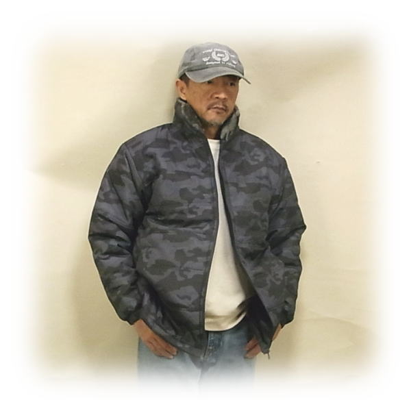 楽天市場】ダウンジャケット メンズ 中綿ジャケット 迷彩柄 厚手