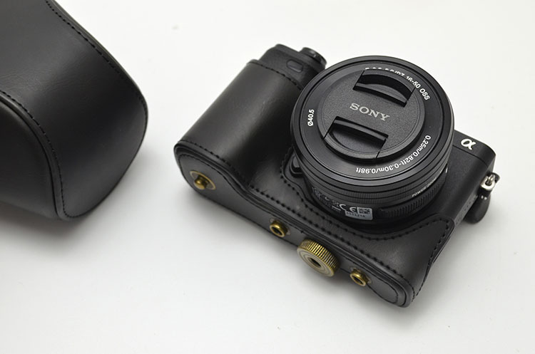 楽天市場】【Sony A6400 A6300 A6100 A6000 専用】レザーカメラケース