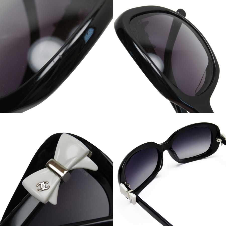 楽天市場】シャネル CHANEL サングラス 58□17 135 リボン ココマーク